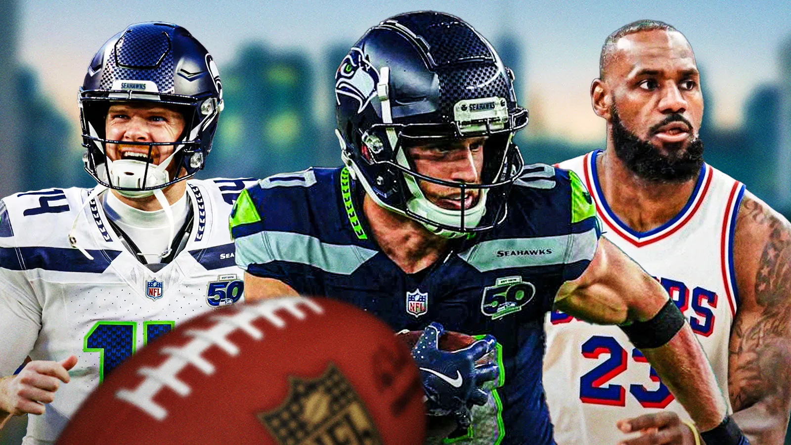 Sam Darnold, Cooper Kupp react to LeBron James joining 76ers